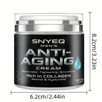 Мъжки анти-ейдж крем с колаген